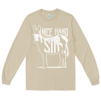 Mushroom Nice Hand Sir Donkey Poker Funny Gambling Design For Fans Long Sleeve Tee - DesignPulse