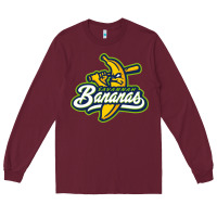 Burgundy bananas Long Sleeve Tee - DesignPulse