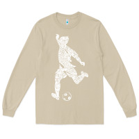 Mushroom soccer player ball Long Sleeve Tee - DesignPulse