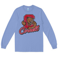 Colony Blue cornell Long Sleeve Tee - DesignPulse