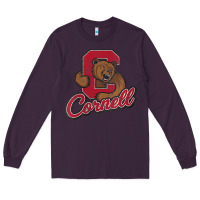 Plum cornell Long Sleeve Tee - DesignPulse