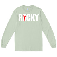 Matcha boxer r o c k y Long Sleeve Tee - DesignPulse