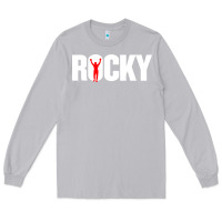Moon Dust boxer r o c k y Long Sleeve Tee - DesignPulse