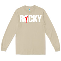Mushroom boxer r o c k y Long Sleeve Tee - DesignPulse