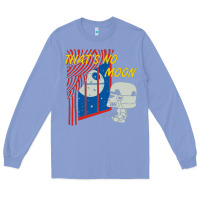 Colony Blue that's no moon Long Sleeve Tee - DesignPulse