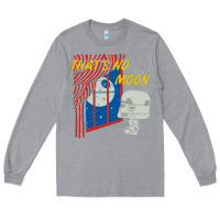 Heather Grey that's no moon Long Sleeve Tee - DesignPulse