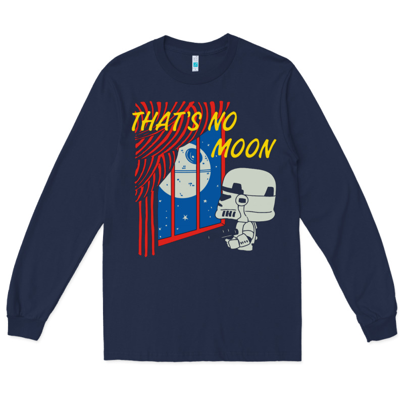 That's No Moon Long Sleeve Tee by DesignPulse | Teevron