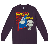 Plum that's no moon Long Sleeve Tee - DesignPulse