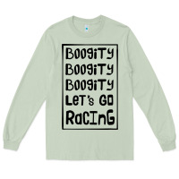 Matcha boogity lets go racing Long Sleeve Tee - DesignPulse