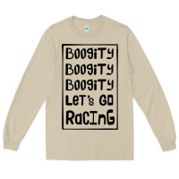 Mushroom boogity lets go racing Long Sleeve Tee - DesignPulse