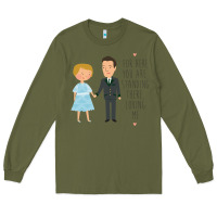 Army Green sound of music - loving me Long Sleeve Tee - DesignPulse