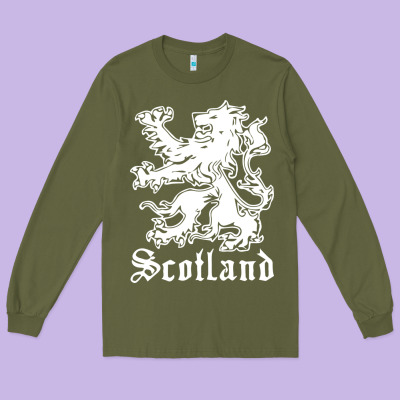 Youth Scotland Long Sleeve Tee Designed By Designpulse