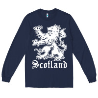 Navy youth scotland Long Sleeve Tee - DesignPulse