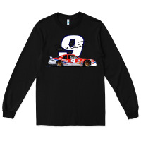 Black Bill Elliott 1988 Winston Cup 9 Stock Car  Classic Long Sleeve Tee - DesignPulse