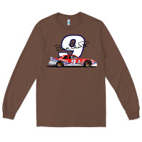 Chestnut Bill Elliott 1988 Winston Cup 9 Stock Car  Classic Long Sleeve Tee - DesignPulse