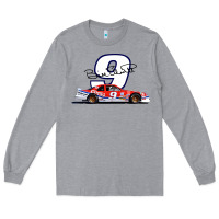 Heather Grey Bill Elliott 1988 Winston Cup 9 Stock Car  Classic Long Sleeve Tee - DesignPulse