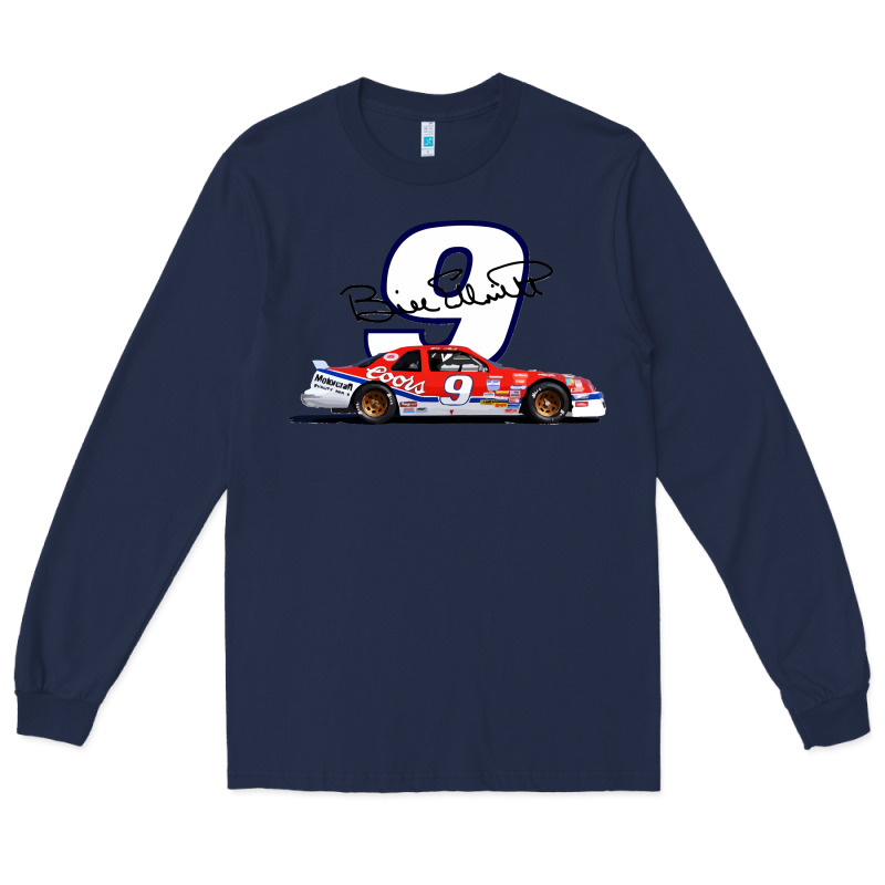 Bill Elliott 1988 Winston Cup 9 Stock Car  Classic Long Sleeve Tee by DesignPulse | Teevron