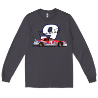 Smoke Bill Elliott 1988 Winston Cup 9 Stock Car  Classic Long Sleeve Tee - DesignPulse