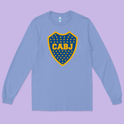 Boca Juniors Long Sleeve Tee Designed By Designpulse