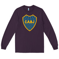 Plum Boca Juniors Long Sleeve Tee - DesignPulse