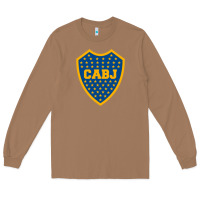 Toasted Coconut Boca Juniors Long Sleeve Tee - DesignPulse