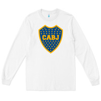 White Boca Juniors Long Sleeve Tee - DesignPulse