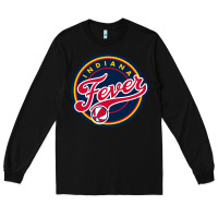 Black indiana,team,fever Long Sleeve Tee - DesignPulse