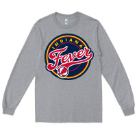 Heather Grey indiana,team,fever Long Sleeve Tee - DesignPulse