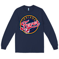 Navy indiana,team,fever Long Sleeve Tee - DesignPulse