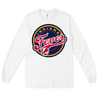 White indiana,team,fever Long Sleeve Tee - DesignPulse