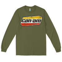 Army Green CANAM Vintage Original ATV UTV off road Gift Long Sleeve Long Sleeve Tee - DesignPulse