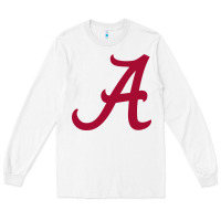 White -alabama athletics Long Sleeve Tee - DesignPulse