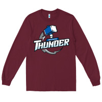 Burgundy wichita thunder Long Sleeve Tee - DesignPulse