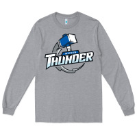 Heather Grey wichita thunder Long Sleeve Tee - DesignPulse