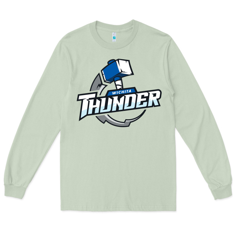 Wichita Thunder Long Sleeve Tee by DesignPulse | Teevron
