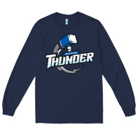 Navy wichita thunder Long Sleeve Tee - DesignPulse