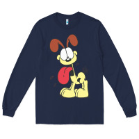 Navy odie the dog gift Long Sleeve Tee - DesignPulse