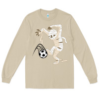 Mushroom funny halloween soccer ball Long Sleeve Tee - DesignPulse