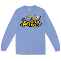 Colony Blue awa na awa ni clubs Long Sleeve Tee - DesignPulse