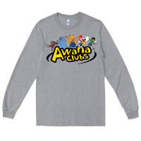 Heather Grey awa na awa ni clubs Long Sleeve Tee - DesignPulse