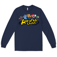 Navy awa na awa ni clubs Long Sleeve Tee - DesignPulse