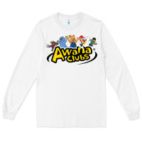 White awa na awa ni clubs Long Sleeve Tee - DesignPulse
