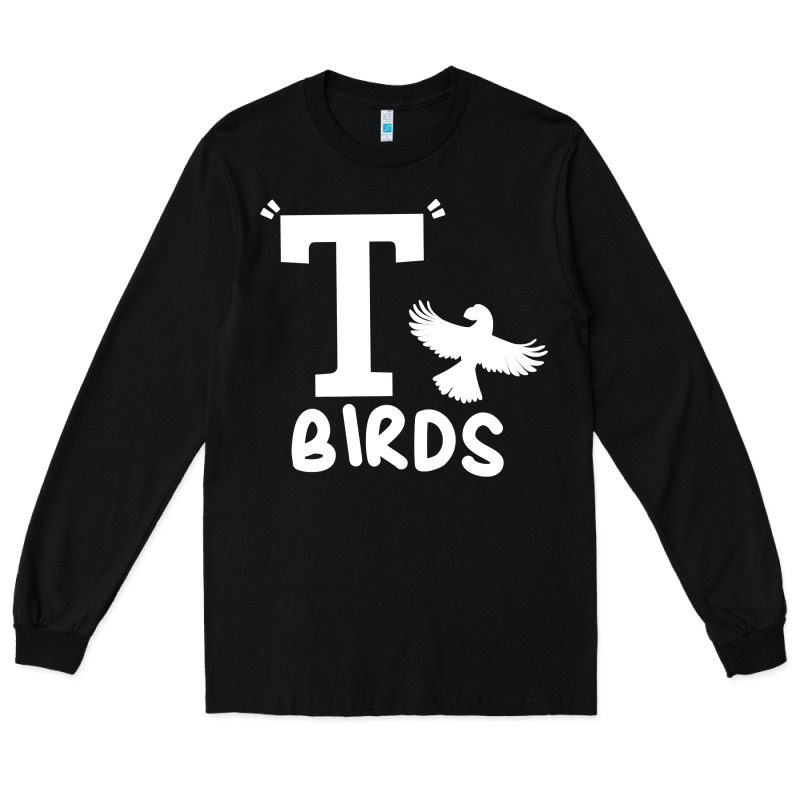 T Birds Greaser Thunderbirds 1970s T Birds Pullover Hoodie Long Sleeve Tee by DesignPulse | Teevron