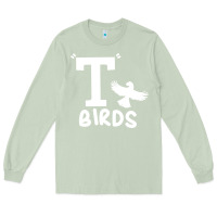 Matcha t birds greaser thunderbirds 1970s t birds pullover hoodie Long Sleeve Tee - DesignPulse