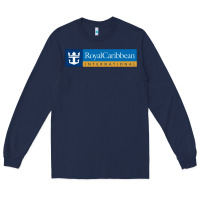 Navy Royal Caribbean International Long Sleeve Tee - DesignPulse