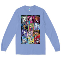 Colony Blue monster high character Long Sleeve Tee - DesignPulse