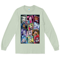 Matcha monster high character Long Sleeve Tee - DesignPulse