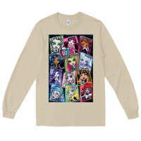 Mushroom monster high character Long Sleeve Tee - DesignPulse