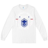White senior master sergeant retired air force retirement gifts t shirt Long Sleeve Tee - DesignPulse