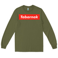 Army Green tabarnak quebec french canadian canada profanity sacre cuss premium t Long Sleeve Tee - DesignPulse